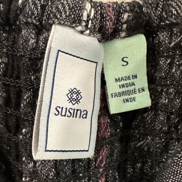 Cute Button Down Striped Dress Fall Colors - Picture 7 of 7